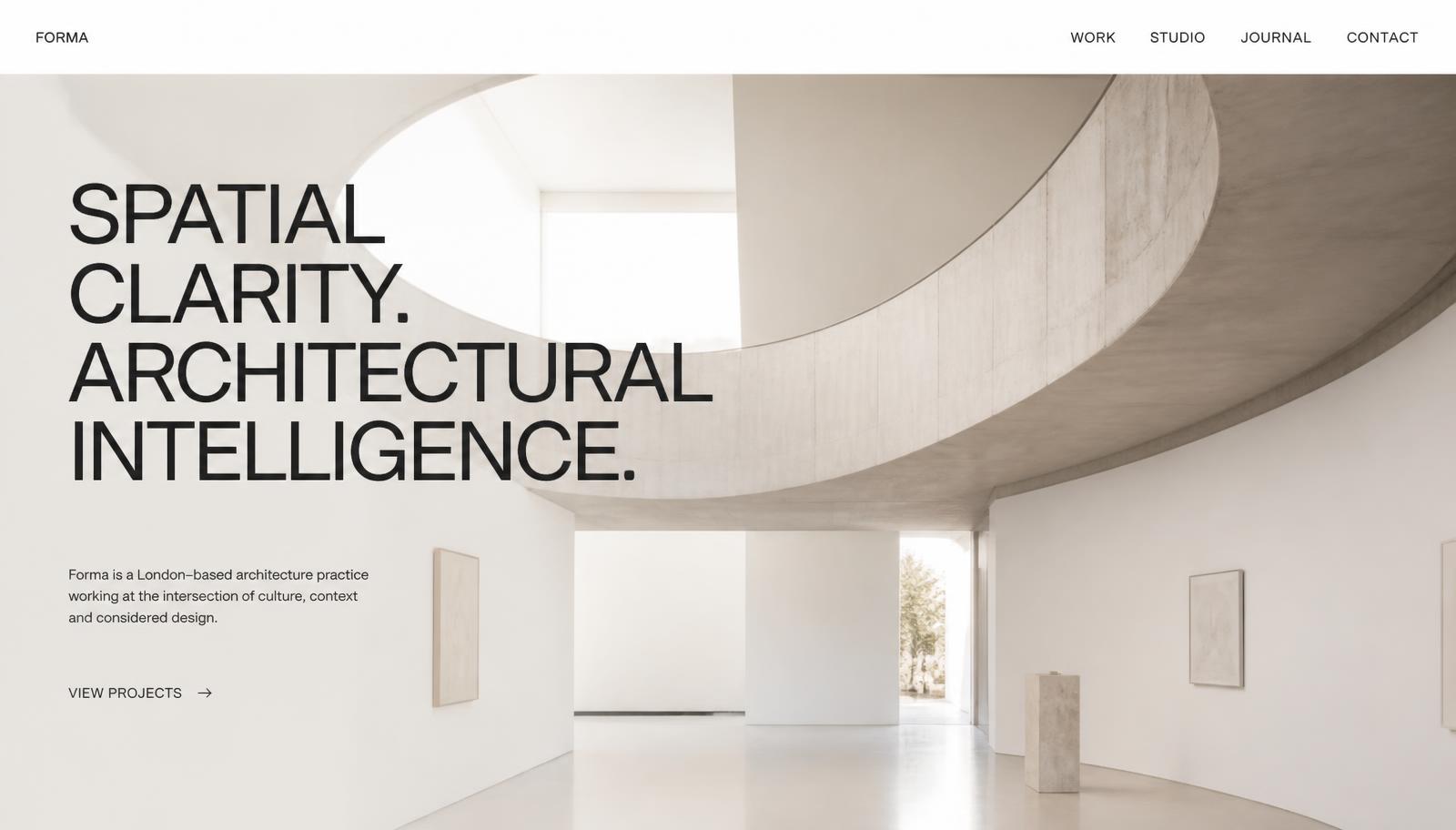 Atelier North — Headless build + motion system